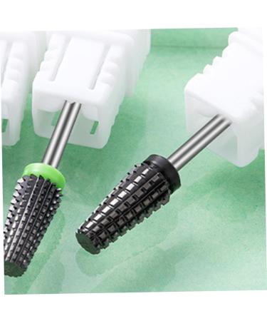 Housoutil Black Ceramic Nail Polishing Head Nail Bits Nail Polish Grinding Head Braiding Toy Nail Art Drill Bits Nail Polishing Tool Nail Tools Manicure Women's Nail Drill Ceramics - Buy Online on GoSupps.com