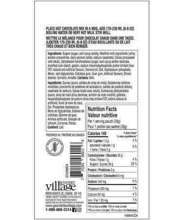 Gourmet du Village Hot Chocolate Cherry Chocolate Sundae - Buy Online on GoSupps.com