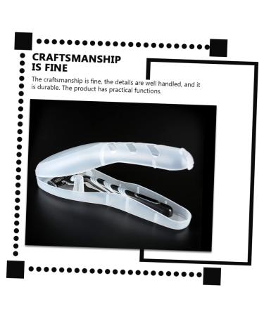 Minkissy 5-Pack Razor Travel Case | Protective Cover for Shaving Razors | Safety Razor Travel Bag | Perfect for Men - Buy Online on GoSupps.com