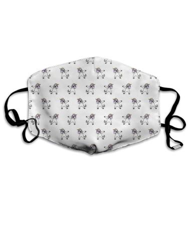 Breathable premium facial protection cover hip hop dab unicorn women men anti wind dust protection protective cover for skiing camping travel safety daily use