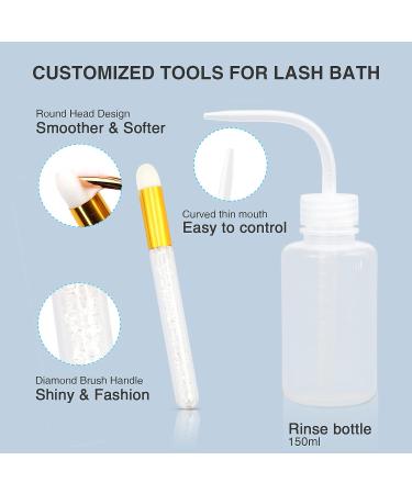 OBEYA 100ml Lash Shampoo - Eyelash Extension Cleaner for Salon and Home Use - Buy Online on GoSupps.com