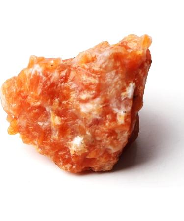 Natural Crystal Rough 1PC Natural Orange Calcite Crystal Rockstone Reiki Specimen Rough Raw Collection Gift (Color : 60-80g Orange Calcit) - Buy Online on GoSupps.com