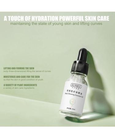 Abdominal Slimming Massage Oil - Reduce Belly Fat & Cellulite | Anti-Cellulite Body Slimming Essence 15ml - Non-Fatty Lifting Oil for Povanjer - Buy Online on GoSupps.com