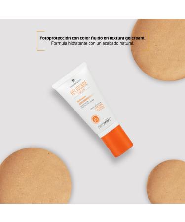 Heliocare Colour Gelcream Brown SPF 50 50ml / Sun Cream For Face / UVA and UVB Anti-Ageing Sunscreen Protection / Combination Dry Oily and Normal Skin Types / Natural-looking foundation coverage - Buy Online on GoSupps.com