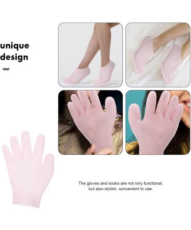 Baluue 1 Set Moisturizing Gloves and Socks Comfortable Moisturizing Socks Dry Hand Moisturizing Gloves for Women - Buy Online on GoSupps.com