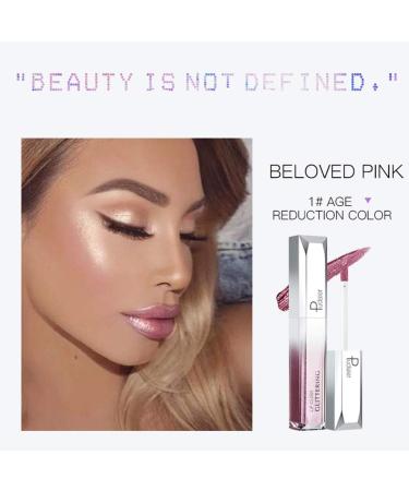 BEEXY 4 Color Metallic Lipstick Set Long Lasting Waterproof Velvet Lipstick Kit Lipstick Pencil Perfect Gift - Buy Online on GoSupps.com