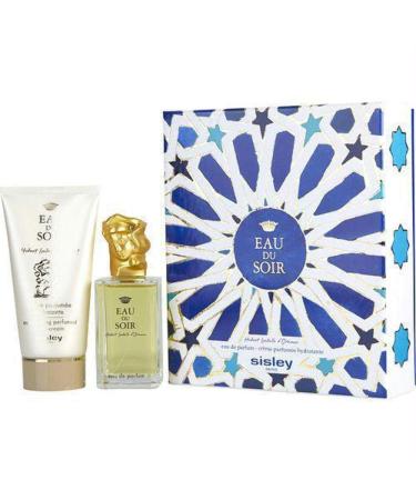 Eau Du Soir By Sisley For Women. Set-eau De Parfum Spray 3.3 oz & Body Cream 5.1 oz - Buy Online on GoSupps.com