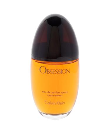 Calvin Klein Obsession Eau de Parfum Ambery Women's Perfume With Notes of Mandarin Bergamot Jasmine & Patchouli Long Lasting Fragrance 3.3 Fl Oz (Pack of 1) - Buy Online on GoSupps.com
