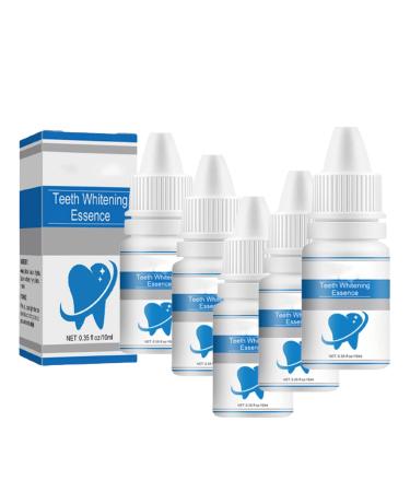 DUBUSH Teeth Whitening Essence Powerful Stain Remover Teeth Whitening Gel Powerful Stain Remover Reduces Yellowing of Teeth Stain Remover Whitens Teeth