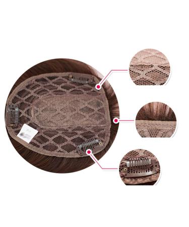 Remeehi Glattes Synthetisches Haarteil f r Frauen | Hochwertiges Clip-In Deckhaar mit Stirnfransen Internationaler Versand - Buy Online on GoSupps.com