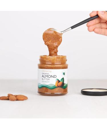 Clearspring Organic Almond Butter - Crunchy - 170g - Buy Online on GoSupps.com