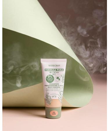  DEBORAH Deborah Milano BB Cream Formula Pure Bio SPF 20 with Natural Ingredients 01 Light Pink Nourishing Effect Antioxidant and Anti-Blue Light Gives Smooth and Nourished Skin 30 ml - Buy Online on GoSupps.com
