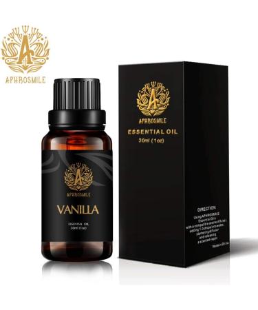 100% Pure Vanilla Essential Oil 1oz | Therapeutic Aromatherapy for Diffusers & Humidifiers | 30ml Home & Massage Use - Buy Online on GoSupps.com