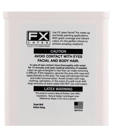 Buy Ammonia-Free Liquid Latex Face Paint - Teal 16 oz | Natural Face Paint for Kids & Adults - Perfect for Artwork Parties Cosplay & Concerts - Buy Online on GoSupps.com