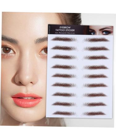 Beavorty 8 Pcs Eyebrow Stickers Waterproof Stickers 6d Hair-like Eyebrows Stickers Cosmetic Makeup Tools 4d - Buy Online on GoSupps.com