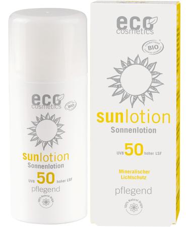 eco cosmetics sun lotion SPF 50 with pomegranate and goji berry (2 x 100 ml)