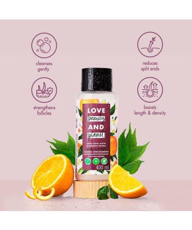 Curry Leaves Vegan Biotin Mandarin Orange Shampoo 400ml - Boost Hair Growth for Long & Strong Hair - Natural Hair Care - Buy Online on GoSupps.com