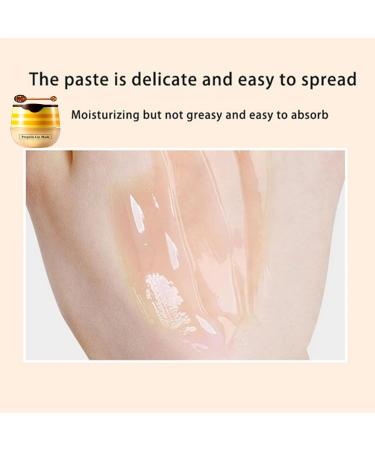 Honey lip balm moisturizing propolis lip mask makeup remover brush to nourish skin and protect lip oil line to reduce dead skin of lips Honey color - Buy Online on GoSupps.com