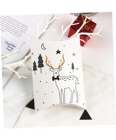 Abaodam 20 Pcs Candy Xmas Party Bags Christmas Baking Carton Modeling Box - Buy Online on GoSupps.com