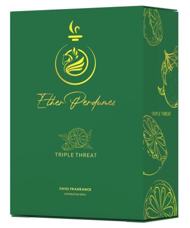 TRIPLE THREAT Extrait De Parfum 100ML Perfume I Luxury Niche Perfume Made In UAE I Higher Oil Concentration for Increased Potency & Longevity - Buy Online on GoSupps.com