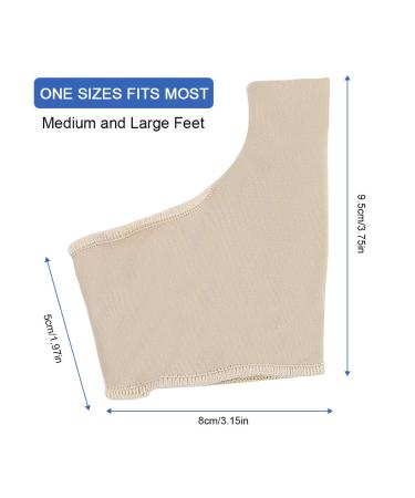 Haofy Hallux Valgus Bandage Bunion Corrector with Gel Pad - Effective Toe Spreader Socks for Pain Relief & Big Toe Treatment - Buy Online on GoSupps.com