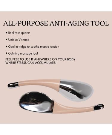 Buy Vanity Planet Kera 3-in-1 Cryotherapy Facial Globes & Gua Sha Tool | Revitalize Skin Reduce Puffiness Alleviate Tension Ideal for Face & Body - Buy Online on GoSupps.com