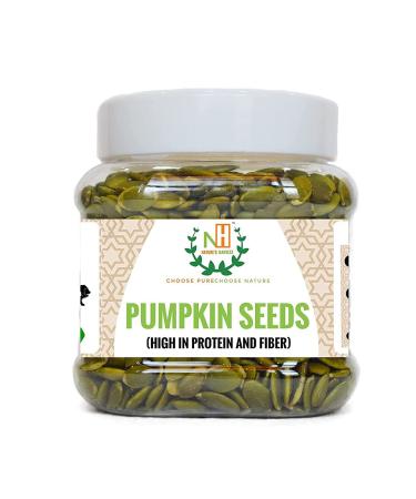 Nature's Harvest Pumpkin Seeds for Weight Loss & Healthy Skin | Gluten Free Vegan Organic High Protein (250g)_Packing May Vary