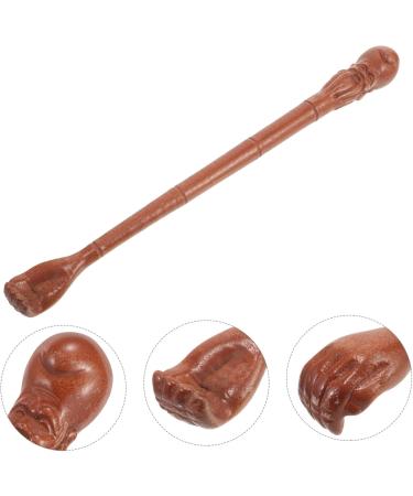 Buy Minkissy Old Man Backkratzhammer Premium Wood Back Scratcher & Massager for Women | Long-Handled Relief for Itching & Discomfort - Buy Online on GoSupps.com