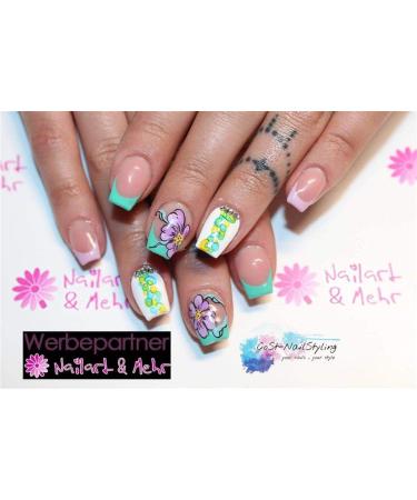 N+M SUPREME Color Gel 5g SEA-GREEN - Opaque Nail Gel No Stirring UV/CCFL/LED Compatible Mixable for Perfect Manicures - Buy Online on GoSupps.com