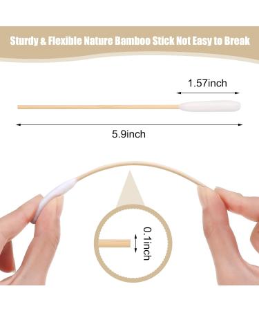FRIUSATE 200 Extra Large Pet Ear Cleaner Cotton Buds for Dog & Cat Ear Wax Removal - Buy Online on GoSupps.com
