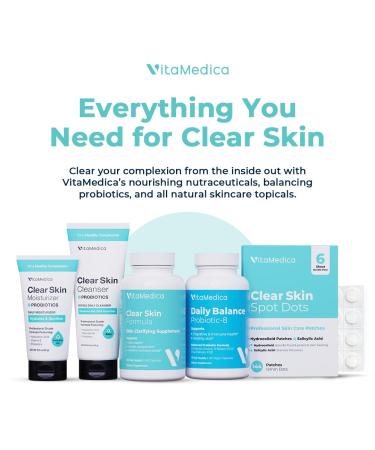 VitaMedica Clear Skin Spot Dots 2-Pack | Acne Treatment & Pimple Patches - 21 Count Each - International Shipping Available - Buy Online on GoSupps.com