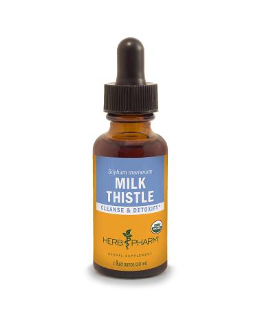 Herb Pharm Milk Thistle 1 fl oz (30 ml) - Buy Online on GoSupps.com