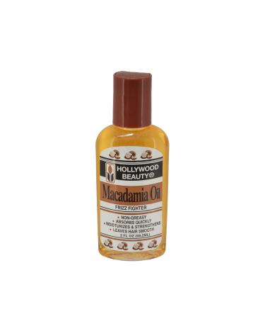 Hollywood Beauty Macadamia Oil 2 oz (Pack of 6)