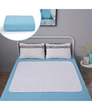 KANECH Bed Pads for Incontinence Washable, 44"X52"(Pack of 1), Heavy Absorbency Reusable Bed Pads Washable Waterproof for Adults, Elderly, and Pets 44x52 Inch (Pack of 1)