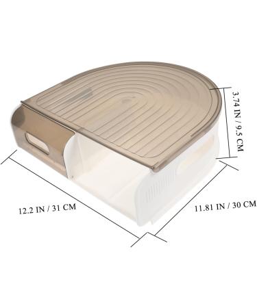 GLEAVI Egg Carton Eggs Fridge Plastic Containers Plastic Organizers Reusable Egg Case Refrigerator Egg Tray As Shown 1 31X30X9.5cm - Buy Online on GoSupps.com