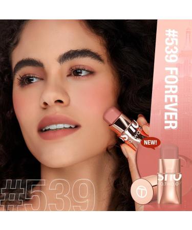 6 Colors Lipstick Glow Colour Bounce Blush Stick 3-In-1 Tint Buildable Waterproof Lightweight Blush Stick Cream Blends Perfectly Onto Skin Dainty For Eyes Lips & Cheeks Versatile Use (#539 Forever) - Buy Online on GoSupps.com