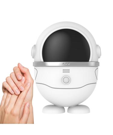 Electric Nail Clipper | Portable Multifunctional Nail File | USB Rechargeable Fingernail Cutter | Safety Fingernail Trimmer | Cordless Electric Nail Trimmer for Adults Kids Elder White