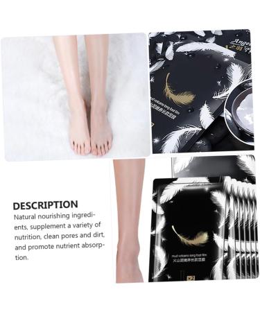 Homoyoyo Masque Exfoliant Pieds la Boue Volcanique Taille Unique Hydratant et Nourrissant Unisexe Soin des Pieds Secs et Rugueux Chaussettes Peeling Ingr dients Naturels - Buy Online on GoSupps.com