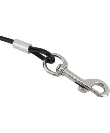 Mogoko Chew Proof Dog Car Seat Belt Safety Restraint Stainless Steel Puppy Pet Tether Cable Vehicle Car Lead With Double Clip and Latch Attachment (24 inch) 24.0 Inch - Buy Online on GoSupps.com