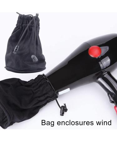 Worparsen Wind Hood Barber Shop Hair Dryer Wind Hood Beauty Accessory Wear-resistant Black - Buy Online on GoSupps.com