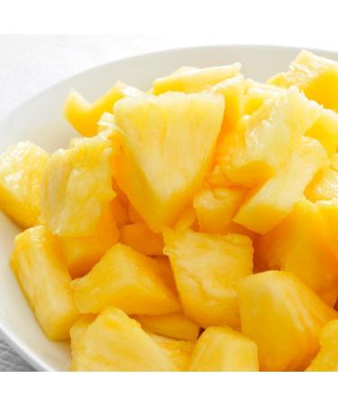 Kuchnia Zdrowia - Candied Pineapple Cubes - A Delicious Snack - No Preservatives - Vegan - Leak-Proof Packaging with Zipper - Doypack: (250 g) - Buy Online on GoSupps.com