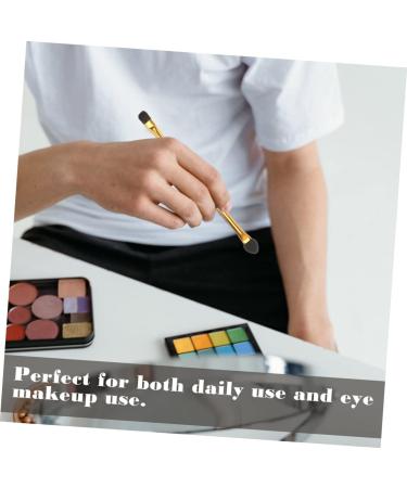 MUSISALY 20pcs Double Ended Eyeshadow Brush Beauty Supply Dual Sided Eyeshadow Makeup Tool Eyeshadow Applicator Eye Shadow Brush for Makeup Double-headed Eyeshadow Brush Cosmetics Kit - Buy Online on GoSupps.com