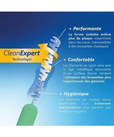EFISEPTYL Clean Expert - 6 Brushes (0.6 mm) for Ultimate Cleaning | International Shipping - Buy Online on GoSupps.com