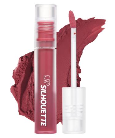 I'M MEME Lip Stain - Lip Silhouette Matte Velvet Tint - Highly-pigmented  Light-weight  Matte Finish  07 Classy Rose (Pink Rose Shade)  4mL