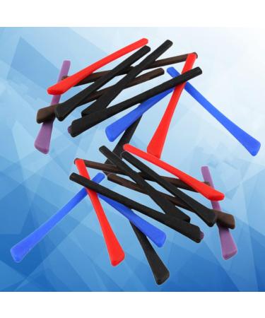 NOLITOY 20 Pairs Anti-Slid Silicone Leg Sleeves for Eyeglasses | Premium Eyewear Accessories | International Shipping Available - Buy Online on GoSupps.com
