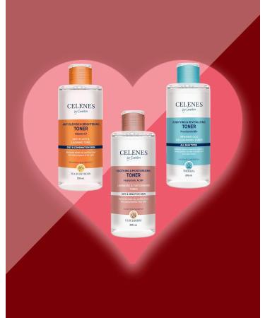 Celenes by Sweden Cloudberry Glycolic Acid Toner 200 mL Hydrating Toner & Vitamin C Niacinamide Toner - Soothing & Brightening Toner - Face Toner for Sensitive Skin & Dry Skin Paraben/Alcohol Free Dry & Sensitive Skin - Buy Online on GoSupps.com