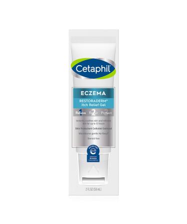 CETAPHIL ECZEMA RESTORADERM Itch Relief Gel, For Eczema Prone Skin, 2 Fl Oz, Instantly Soothes, 12 Hour Itch Relief, 0.5% Skin Protectant Colloidal Oatmeal, Steroid Free - Buy Online on GoSupps.com
