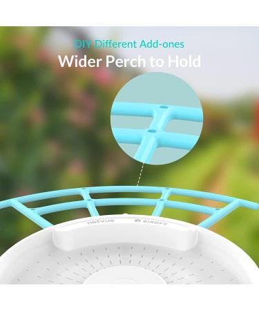 Netvue Multifunction Bird House Stand & Feeder | Versatile Bird Feeding Station for Wild Birds - Ideal for Potions Fruits & Vegetables - Buy Online on GoSupps.com