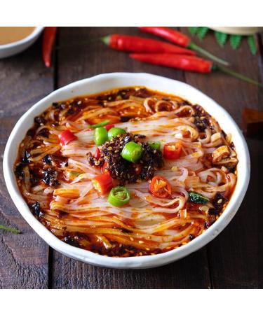 Alley noodles Lanzhou ramen noodles Sichuan chili and hemp noodles Chongqing noodles spicy substitute supper noodles Hot and Sour Rice Noodles (Mix and match 3 flavors 20 bag) - Buy Online on GoSupps.com