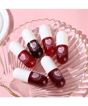 3 Colors Lip Tint Set - Matte Velvet Capsule & Watery Stain for Lips & Cheeks | Long-lasting & Waterproof Korean Formula - Non-Sticky Tinta De Labios - Buy Online on GoSupps.com